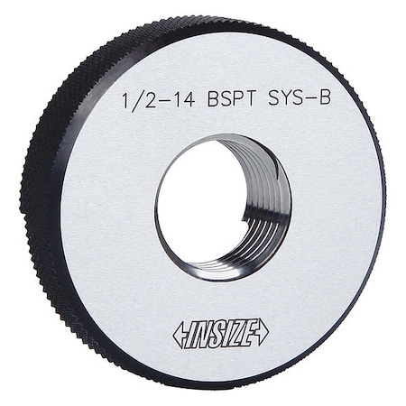 Insize Thread Ring Gage, Thread Size 1/2"-14 4636-1A14