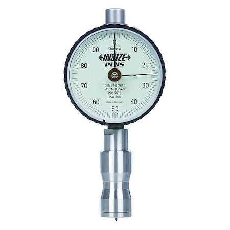 Insize Handheld Analog Durometer, Shore A Scale ISH-S30A