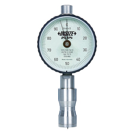 Insize Handheld Analog Durometer, Shore D Scale ISH-S30D