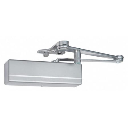 SARGENT Manual Hydraulic Sargent 1431 Door Closer Heavy Duty Interior and Exterior, Silver 1431-PSH EN