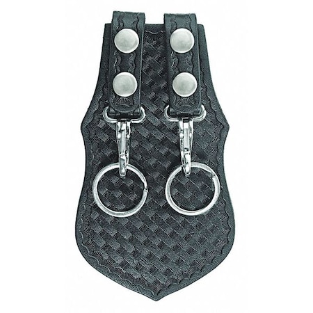 Air-Tek Duty Belt Accessory, Black, Holds Keys 1489WN