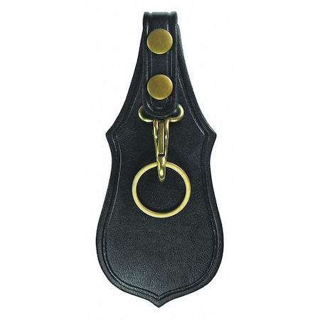 Air-Tek Duty Belt Accessory, Black, Holds Keys 1488