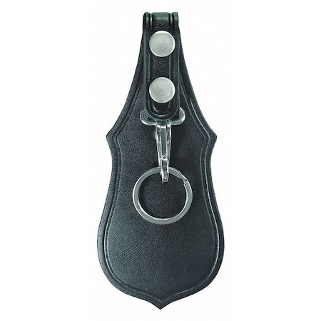 Air-Tek Duty Belt Accessory, Black, Holds Keys 1488PN