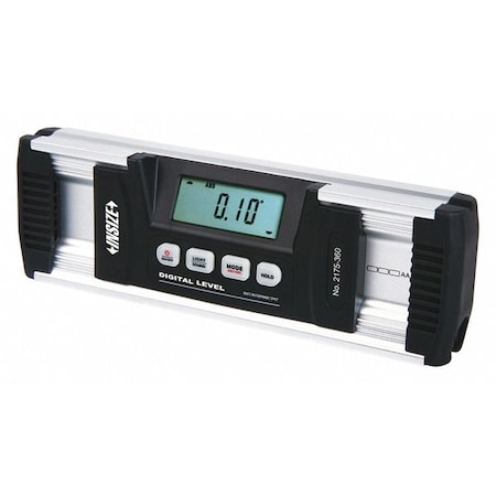 Insize Digital Protractor, Acc at 0 deg: +/-0.05 2175-360