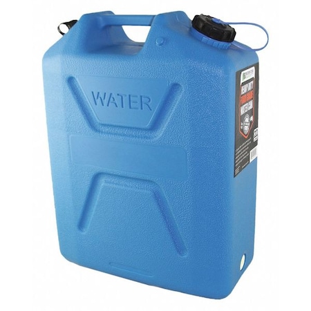 Wavian Water Container, 5 gal., Blue, 18-1/4" H JC0022PHDBL