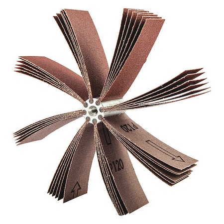 Merit Bore Polisher, 60 Grit, 8000 rpm, Coated 08834154172