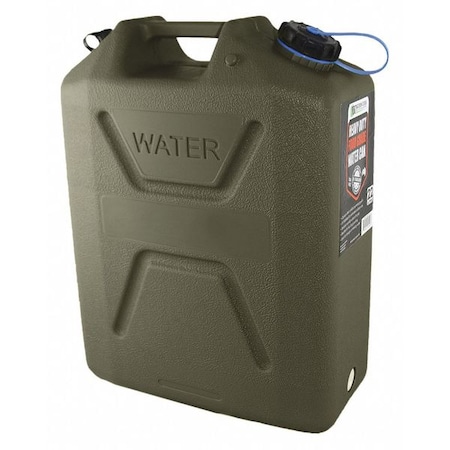 Wavian Water Container, 5 gal., Green, 18-1/4" H JC0022PHDOD