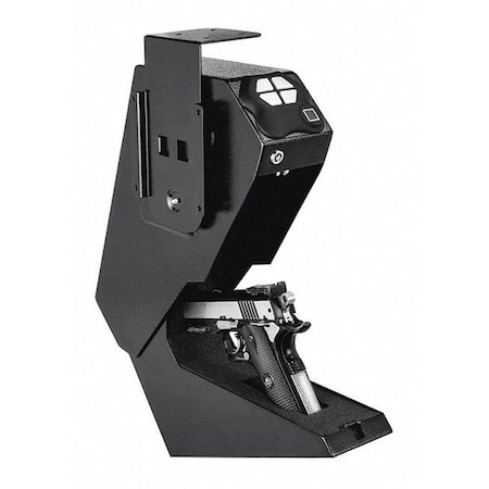 Barska Pistol Safe, Biometric Lock, 8.6 lbs, Not Rated, Pistol AX13092