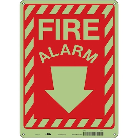 Condor Safety Sign, 3-1/2" Wx14" H, 0.010" Thick 465N86
