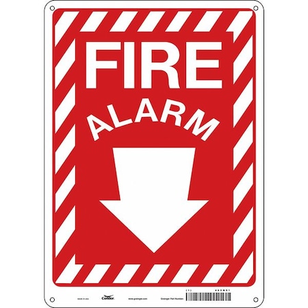 Condor Safety Sign, 14 in Height, 10 in Width, Polyethylene, Vertical Rectangle, English 465N91