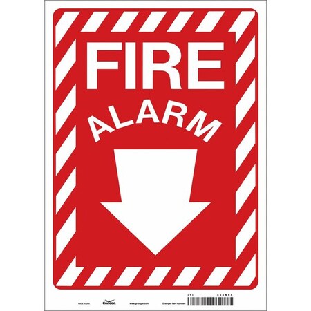 Condor Safety Sign, 14" Wx5" H, 0.032" Thickness 465N94