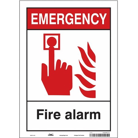 Condor Safety Sign, 9" Wx12" H, 0.040" Thickness 465N33