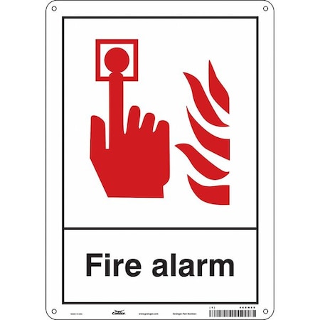 Condor Safety Sign, 14" Wx10" H, 0.032" Thickness 465N58