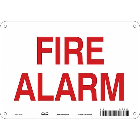 Condor Safety Sign, 14" Wx10" H, 0.004" Thickness 465N63