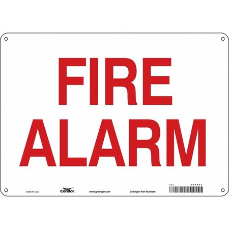 Condor Safety Sign, 10" Wx7" H, 0.032" Thickness 465N64