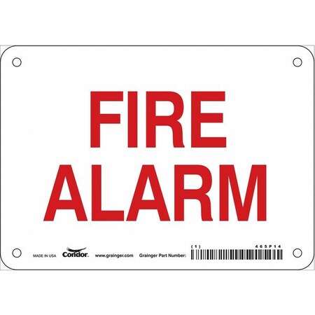 Condor Safety Sign, 10" Wx7" H, 0.004" Thickness 465P14