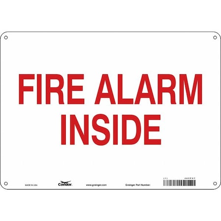 Condor Safety Sign, 14" Wx10" H, 0.004" Thickness 465P27