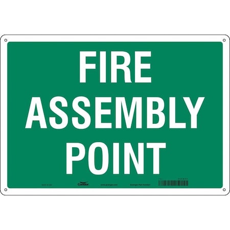 Condor Safety Sign, 20" Wx14" H, 0.032" Thickness 465R52