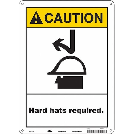 Condor Safety Sign, 14 in Height, 10 in Width, Aluminum, Vertical ...