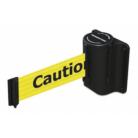 Tensabarrier Retractable Belt Barrier, Belt 7-1/2 ft L 891-33-STD-YA-C