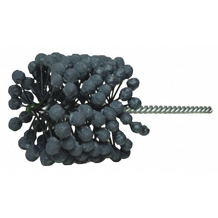 Weiler CrossFlex Standard Duty Bore Brush 2-1/2 Diameter 120SC Grit 34238