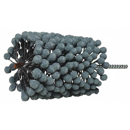 Weiler CrossFlex Heavy Duty Bore Brush 4 Diameter 240SC Grit 34276