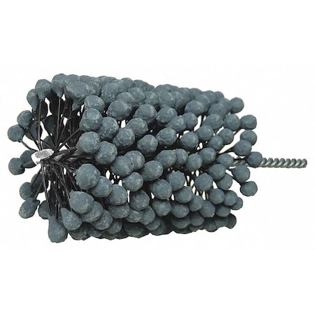 Weiler CrossFlex Heavy Duty Bore Brush 4-1/4 Diameter 320SC Grit 34281