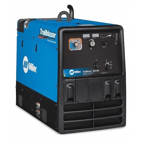 Miller Electric Engine Driven Welder, Trailblazer(R) 325 Series, Electric Start, 23, Gas, 12,000W Peak 907754002