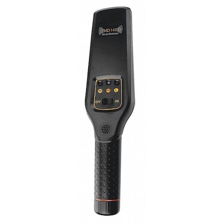 Metal Defender Metal Detector, Plastic, Inside 2-61/64" W MD-140