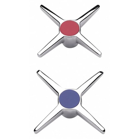 Zurn Faucet Handles, 3", Brass, PR G60503