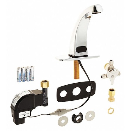 Zurn Sensor Bathroom Sensor Faucet, Single Hole Mount, Chrome 1 Hole Z6913-XL-CP4-MV