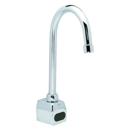 ZURN Sensor Single Hole Mount, 1 Hole Gooseneck Bathroom Faucet, Polished chrome Z6922-XL