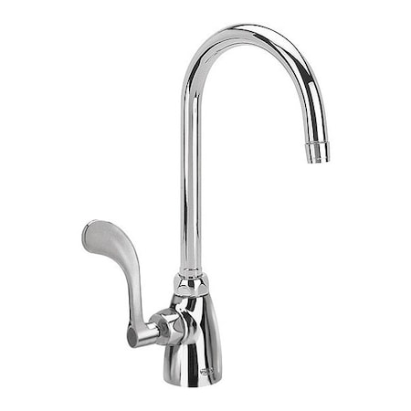Zurn Wristblade Handle Laboratory Faucet, 2-3/16" Mount, Chrome 1 Hole Z825B4-XL