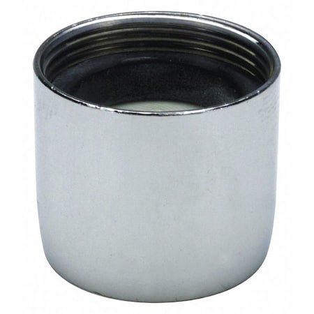 Zurn 1.5 gpm Aerator, 13/16"-27 Thread Size, Chrome, Brass G66700