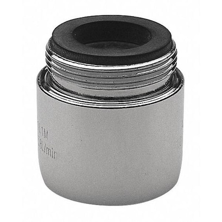 Zurn 1 gpm Aerator, 13/16"-27 Thread Size, Chrome, Brass G63561