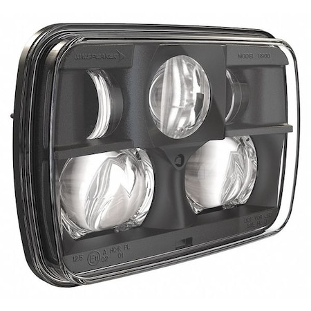 J.W. Speaker Headlight, LED, 5-19/32" H x 7-7/8" W 8900 Evo 2