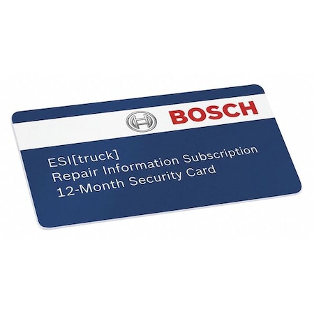 Bosch Diagnostic Software Subscription, Tester 3824-08R