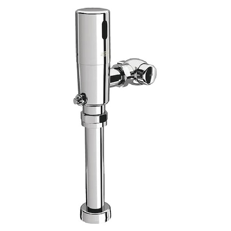 Zurn Urinal Automatic Flush Valve, 1 gpf gpf, Polished Chrome, 1 1/4 in, 1 1/2 in Spud Coupling ZTR6201-WS1-LL