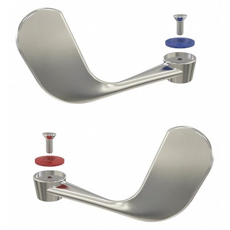 Sani-Lav Handle Replacement Kit, 4"L, Chrome Plated 211C