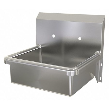 Sani-Lav Hand Sink, 20"x17.5"x16.5", Silver 7058