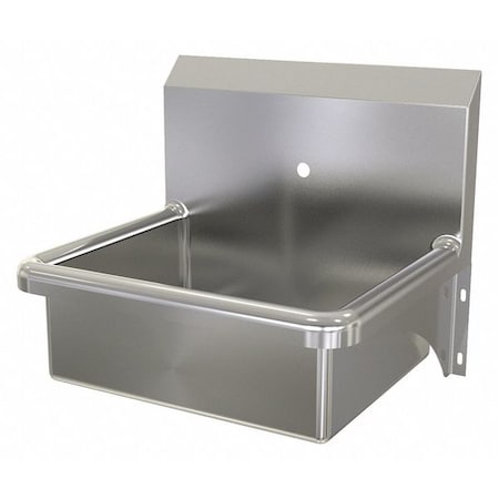 Sani-Lav Hand Sink, 20"x17.5"x16.5", Silver 7050