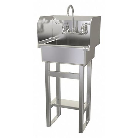 Sani-Lav Hand Sink 17 in x 14 in, 1, 1, Floor 727F