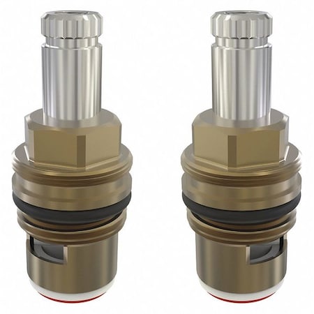 Sani-Lav Faucet Repair Kit, Brass, 3"L, Brass/Chrome 27RK