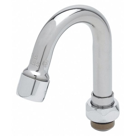 T&S Brass Spout, Brass, Fits T&S Brass 131X