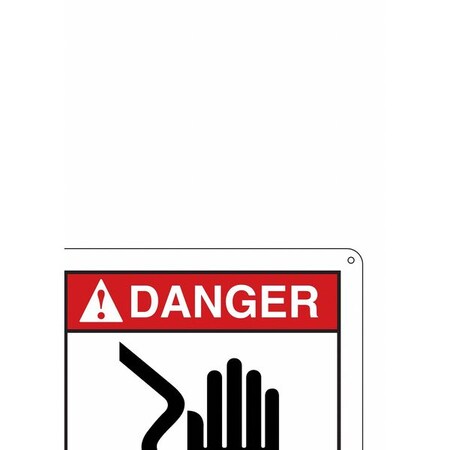 Condor Safety Sign, 14 in Height, 10 in Width, Aluminum, Vertical Rectangle, English, 479V72 479V72