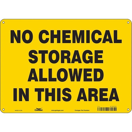 Condor Safety Sign, 10 in Height, 14 in Width, Aluminum, Horizontal Rectangle, English, 470F05 470F05