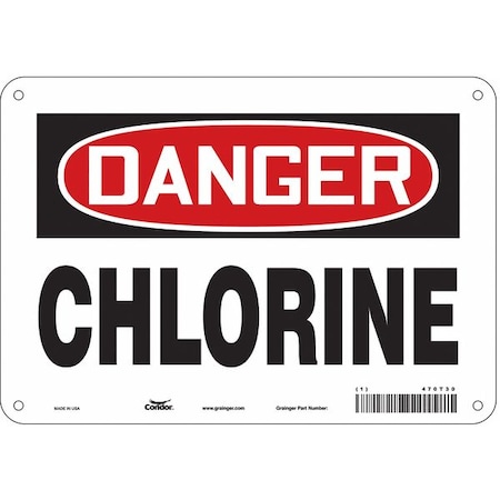 Condor Safety Sign, 7 in Height, 10 in Width, Aluminum, Vertical Rectangle, English, 470T30 470T30