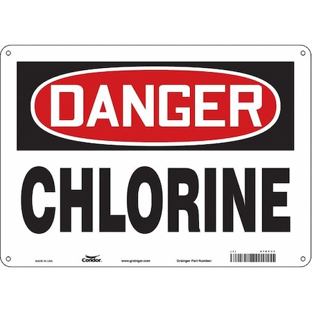 Condor Safety Sign, 10 in Height, 14 in Width, Aluminum, Horizontal Rectangle, English, 470T31 470T31