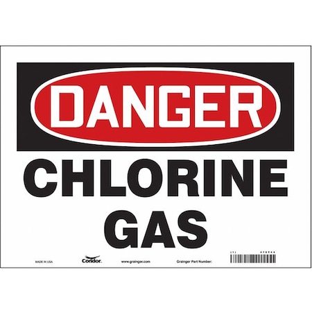Condor Safety Sign, 10 in Height, 14 in Width, Vinyl, Horizontal Rectangle, English, 470T44 470T44