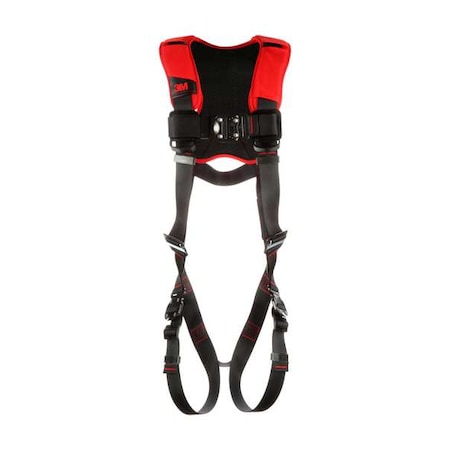 3M Protecta Protecta(R) Full Body Harness, M/L, 420 lb., Quick-Connect Chest/ Quick-Connect Leg Straps 1161427M